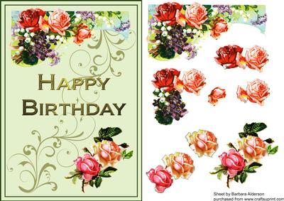 Birthday Roses with Style
