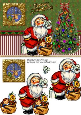 Phew! Hard Work for Santa!