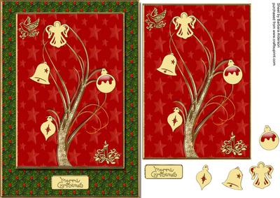 Gold Charms on the Tree