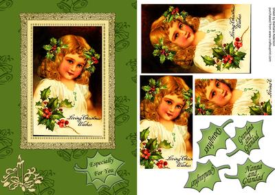 Christmas Girl Portrait 2