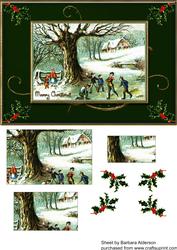 Skating on the Pond