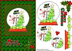 Snowman Snow Globe