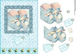 Bundle of Joy Bootees - Boy