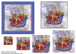 Poinsettia Sleigh