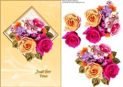 Floral Arrangement with Roses