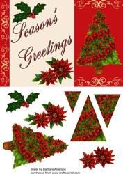 Seasons Greetings with a Tree
