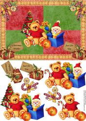 Teddy and Gifts for Christmas