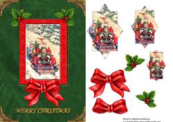 Santa Sleighing with the Kids