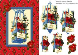 Santa in a Basket