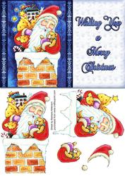 Santa's in the Chimney!