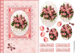 Pink Rose Bouquet