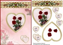 Red Roses and Hearts