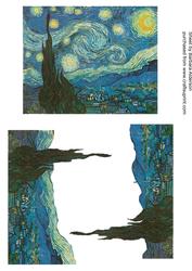 Starry Night in 3 Layers