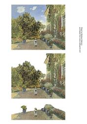 Monet's House in 3 Layers
