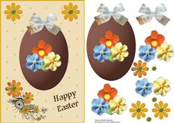 Decorated Chocolate Egg