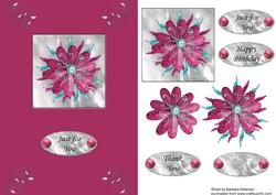 Pink Wired Flower
