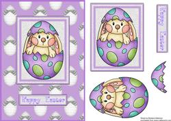 A Bunny in the Egg!