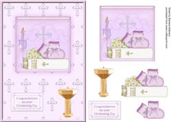 Christening Day Wishes for Baby Girl