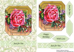 Faux Pyramid Rose