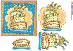 Birthday Cake with Candles