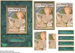 Mucha Perfumed Lady