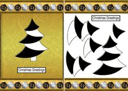 Black, White and Gold Christmas