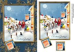 Coach and Horses at Christmas