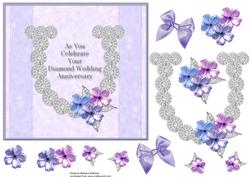 Square Diamond Wedding Anniversary