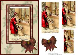 Tiptoe Softly Santa