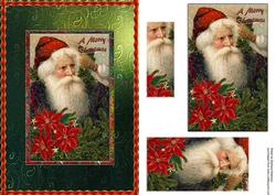 Evergreen Santa