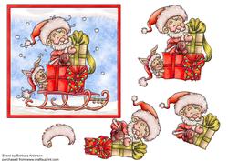 Sleighing Santa