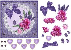 Floral Square Frame