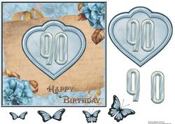 Floral 90th Birthday