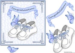 Blue Shoes for Baby