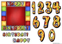 Birthday Age Topper