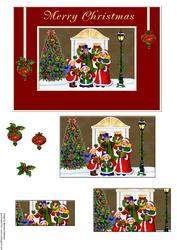Carol Singers at the Door