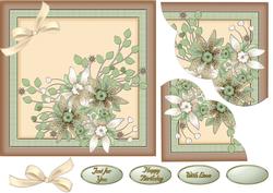 Floral in Pastels with Greenery
