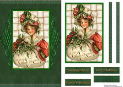 A Bright Christmas Lady