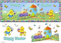 Welcome to Easter Bunnyland Chicks