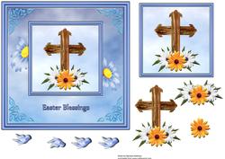 Daisies at the Cross Square Front