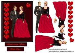 Red Hearts and Dresses!
