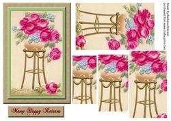 Rose Pedastel