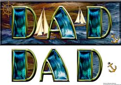 Dad on the Ocean's Waves