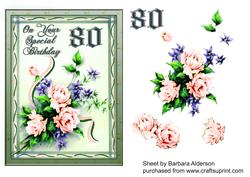 Celebrate Your 80th Birthday