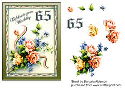 Celebrate Your 65th Birthday
