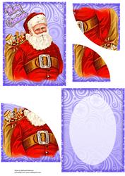 Santa and His Sack A6