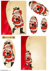 Skating Santa