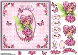 Mom/mam/mum Fairy Design