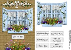 Floral Window Box