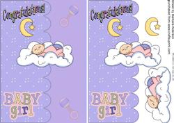 On Cloud 9 for a Baby Girl